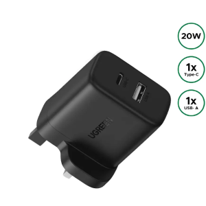 Ugreen 20W 2 Port Fast Charger
